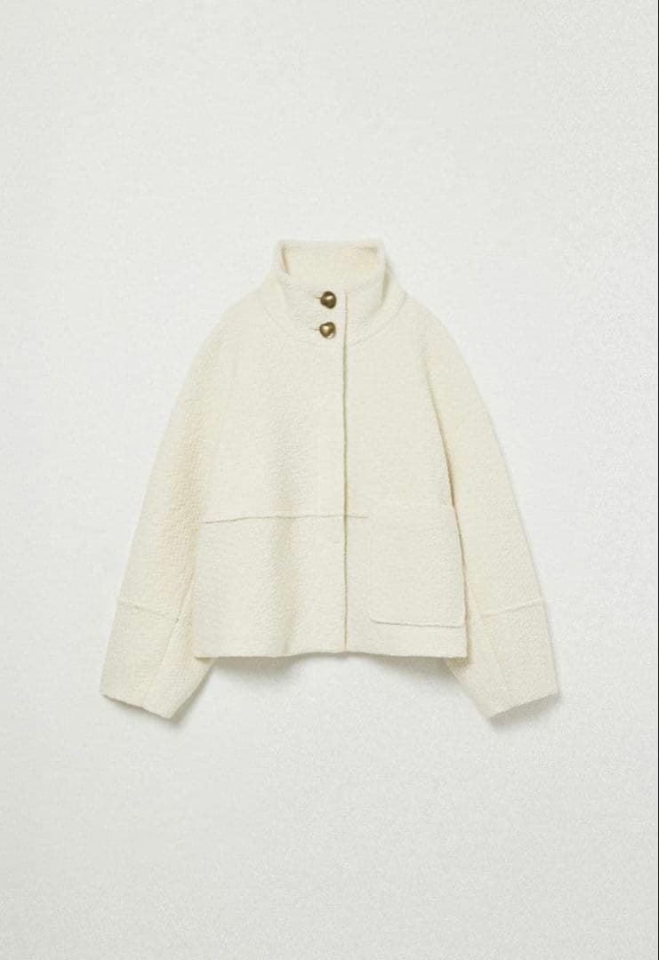 ジャケット・アウター Eaphi STAND COLLAR COAT