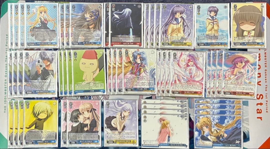 ヴァイスシュヴァルツ Key anniversary 8門デッキ+調整パーツ