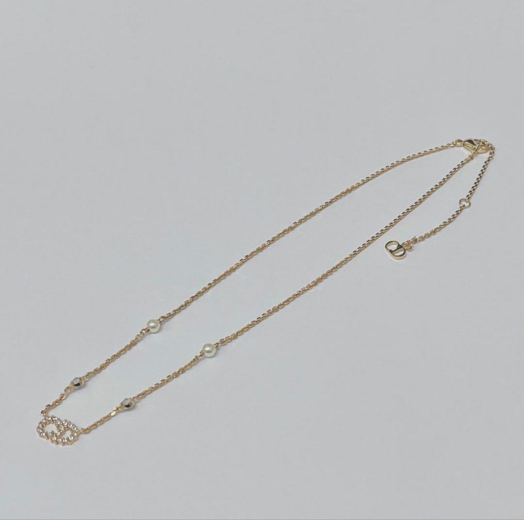 【美品】DIOR Clair D Lune ネックレス