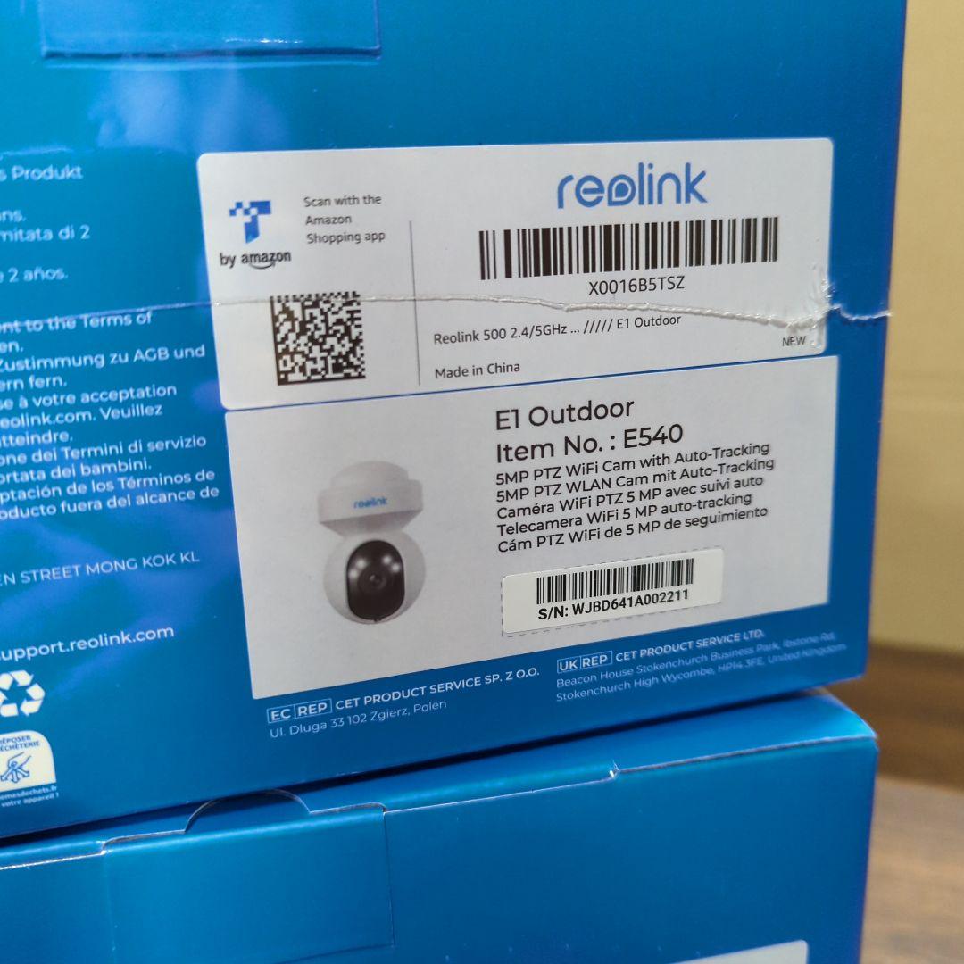 2点Reolink 防犯カメラ 屋外 3倍光学ズーム E1 Outdoor 新品