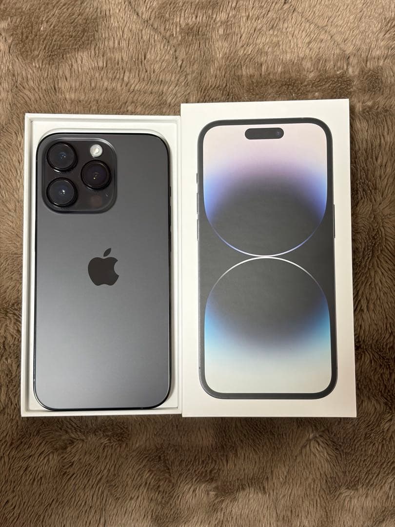 【美品】iPhone14pro 128GB SIMフリー　ブラック
