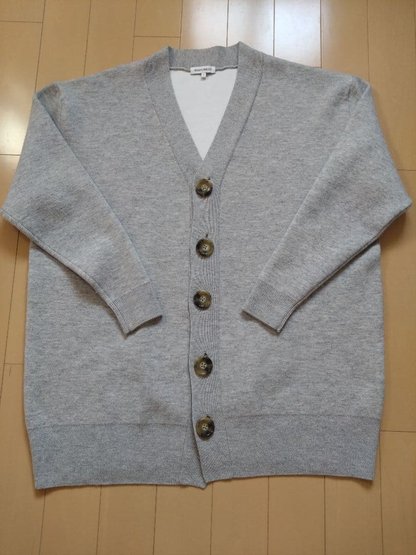 即購入OKです。 MADISONBLUE グレー Vネック カーディガン