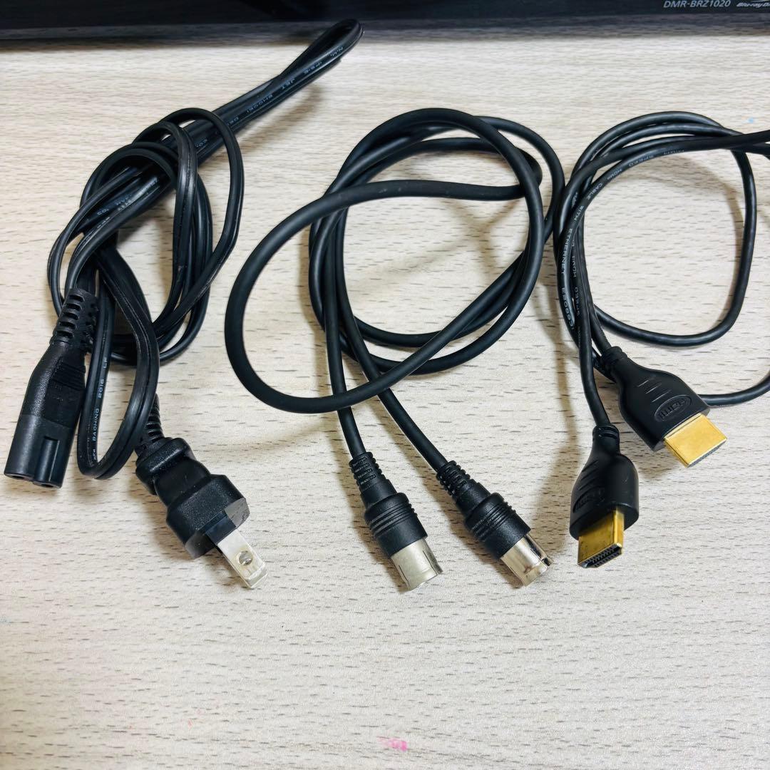 パナソニック DIGA DMR-BRZ1020 ブルーレイレコーダー リモコン付