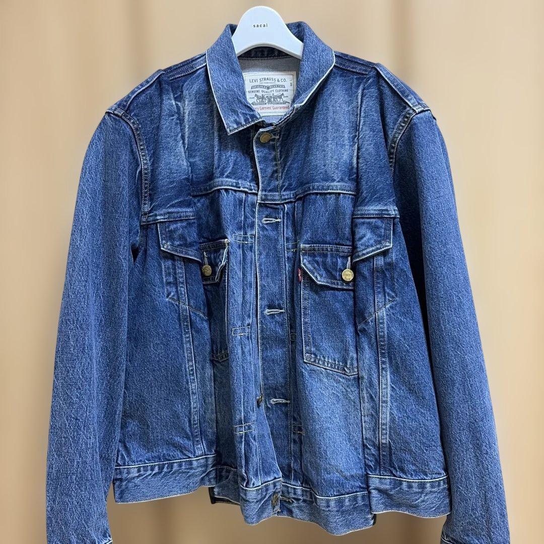 sacai×Levi's デニムジャケット Lサイズ
