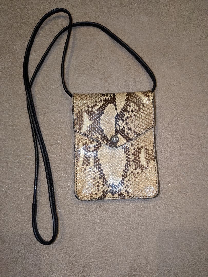 フリーザー様ex専用Leather Wallet Bag (Python)