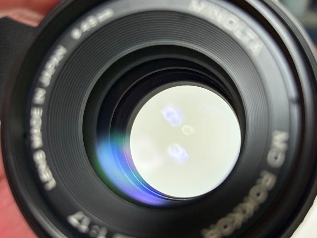 フィルム一眼レフ MINOLTA X-7 50mm F1.7レンズ付き