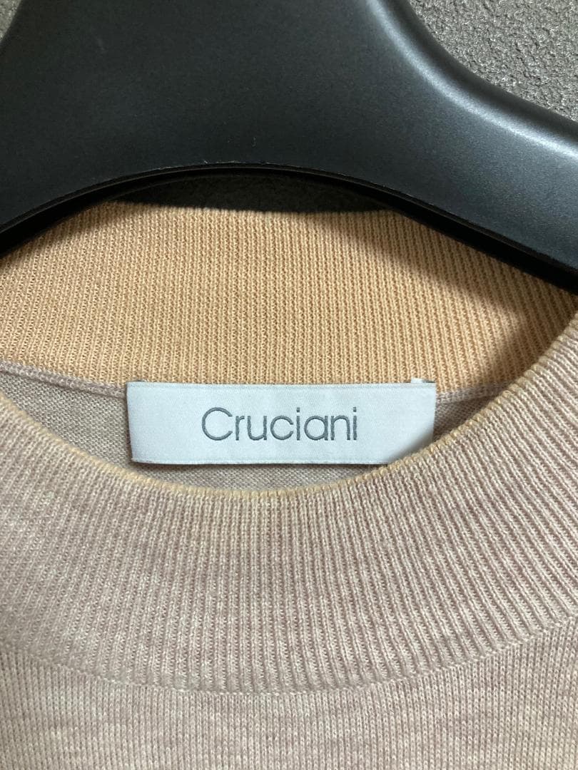 Cruciani ハイゲージ モックネック ニット Tシャツ 21SS-U20