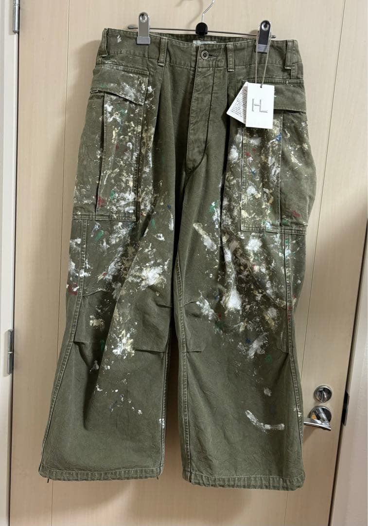 HERILL へリル Duck splash Cargopants カーゴパンツ