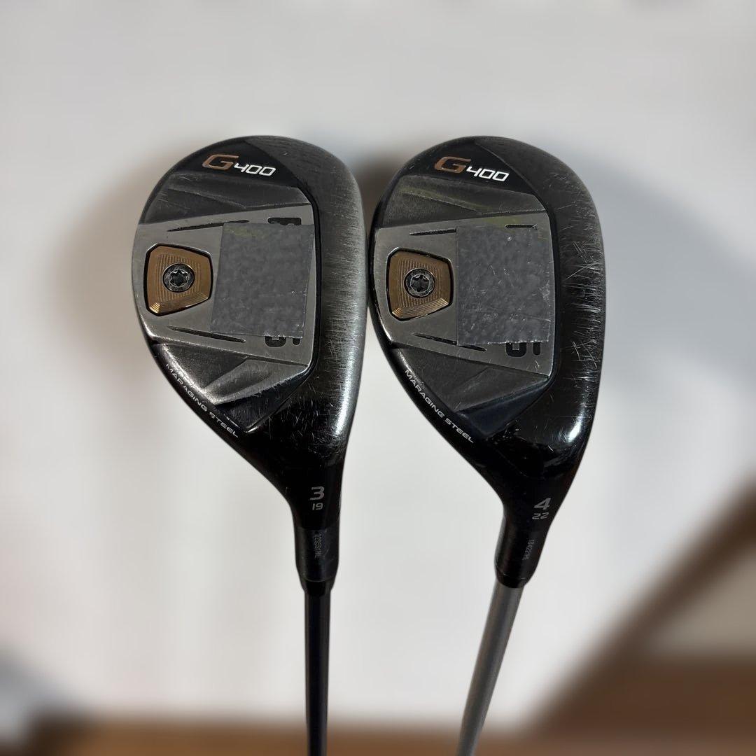 ping G400 3u 4u ２本セット