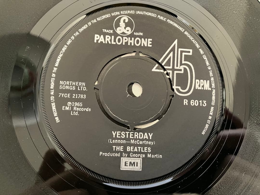 Beatles 45s 1962-70 稀少イエローボックス 23枚シングル