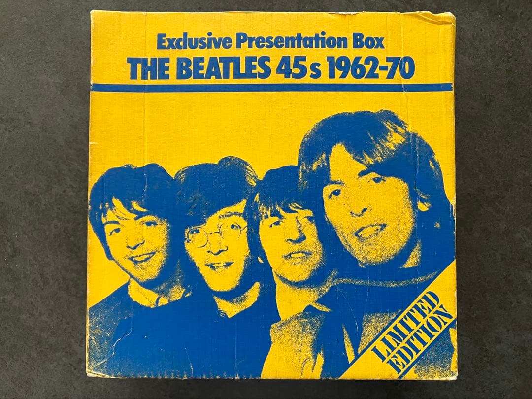 Beatles 45s 1962-70 稀少イエローボックス 23枚シングル