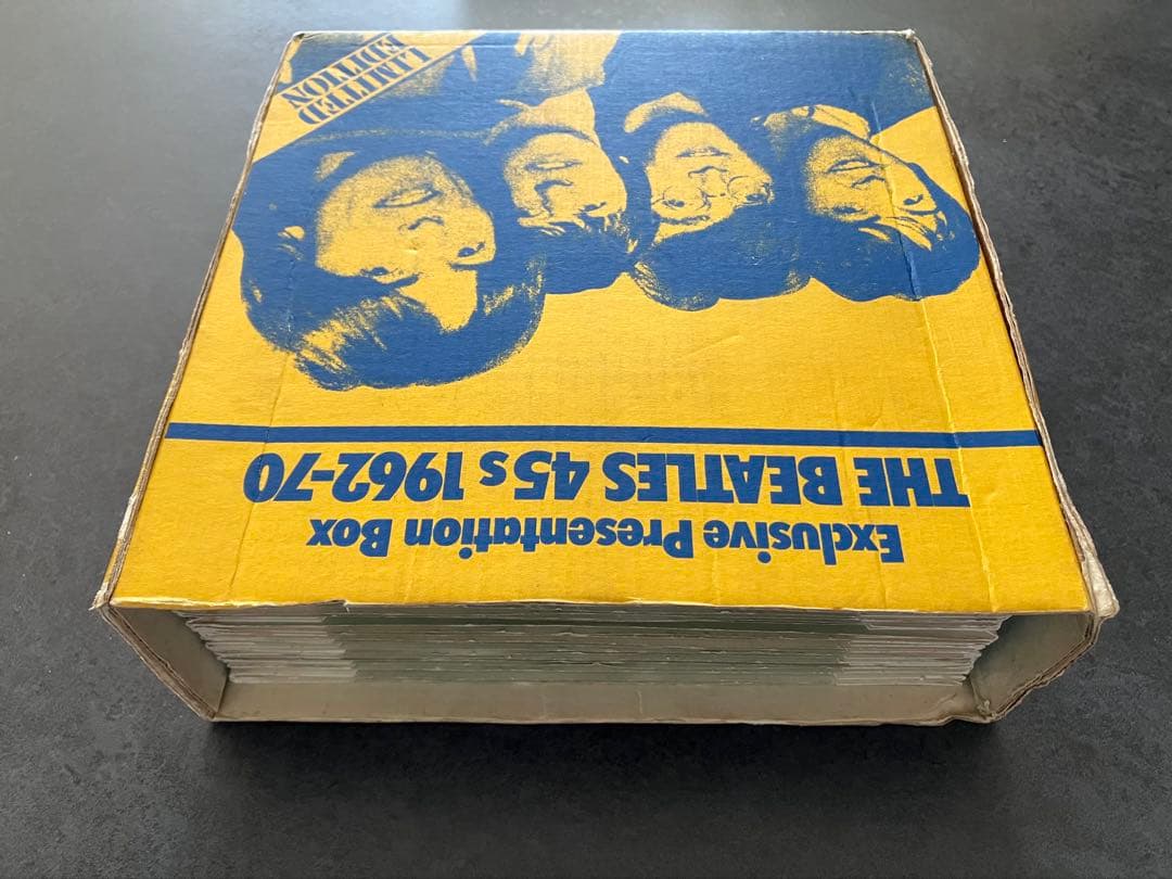 Beatles 45s 1962-70 稀少イエローボックス 23枚シングル