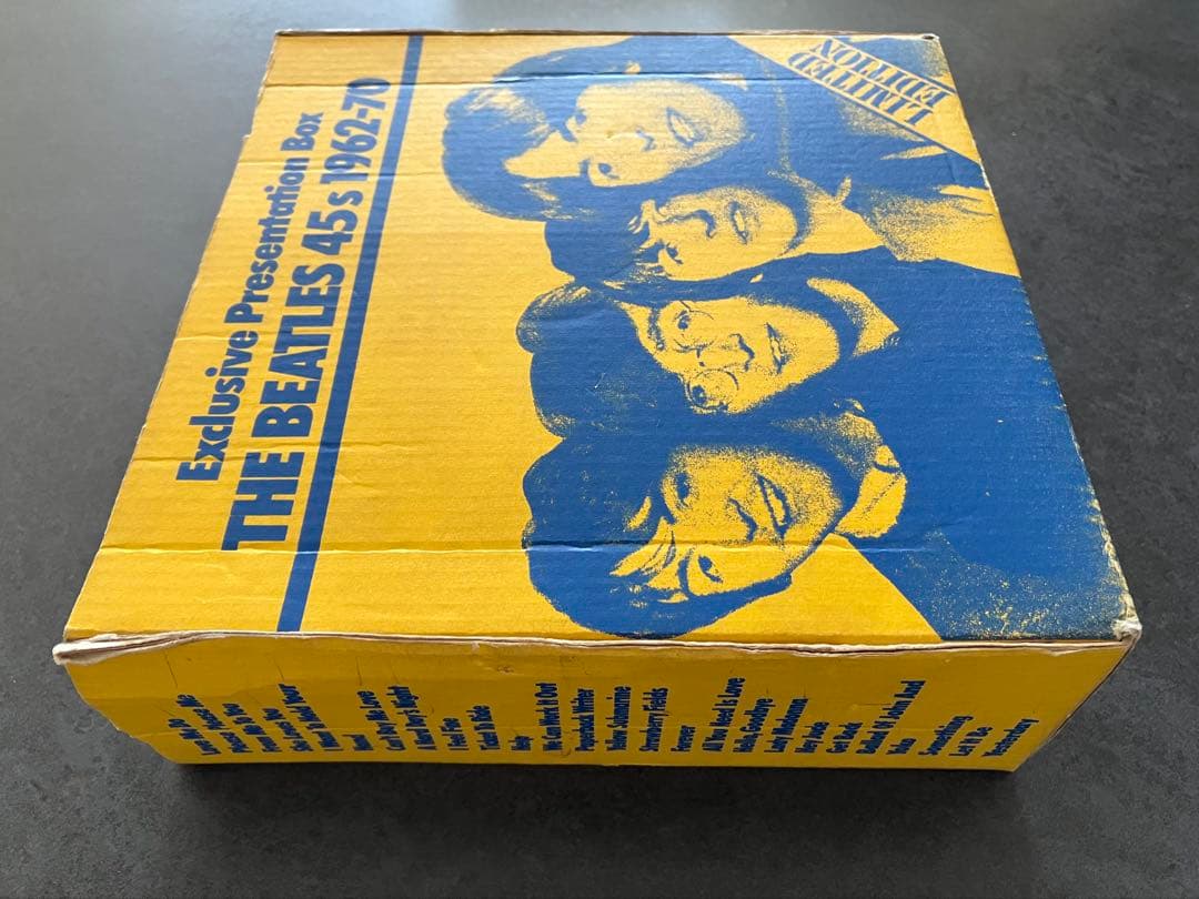 Beatles 45s 1962-70 稀少イエローボックス 23枚シングル