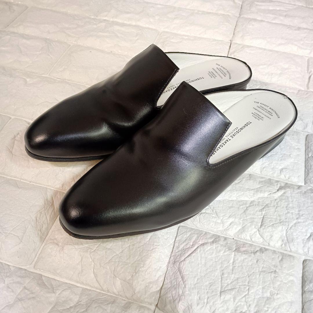 美品　ビューティフルシューズ　タケガハラトシノスケ　ミュール　サンダル