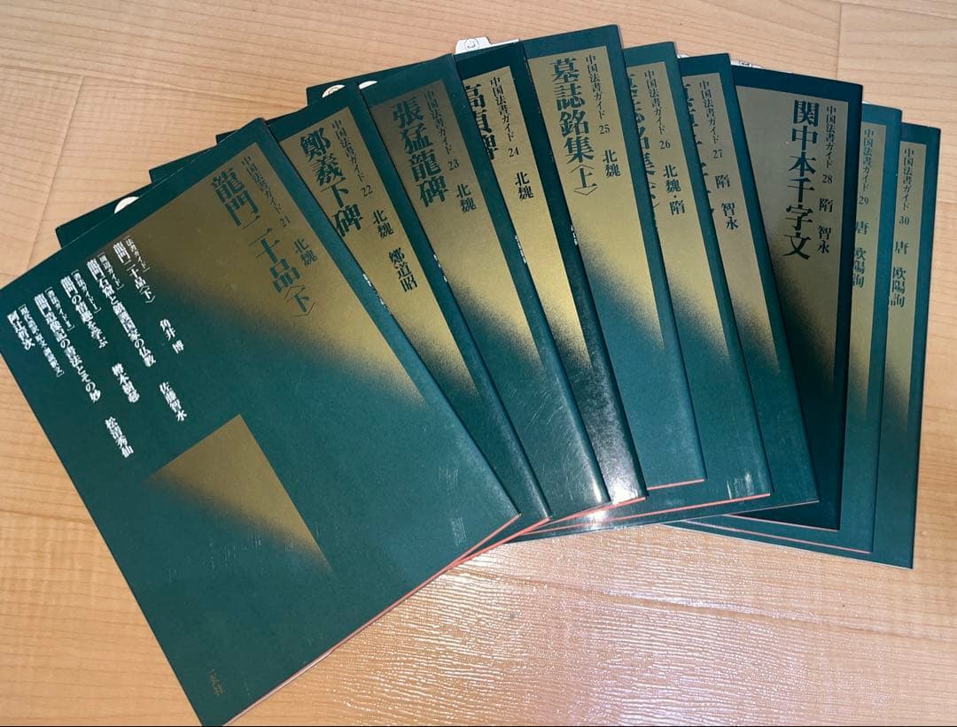 中国法書ガイド58巻　⚠︎1巻,10巻欠品　ばら売りしません　送料込