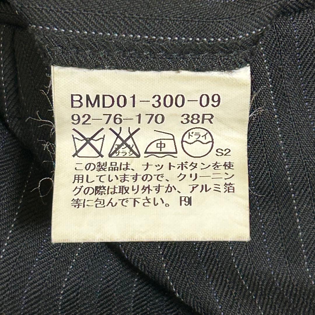 BURBERRY BLACK LABEL ピンストライプスーツ