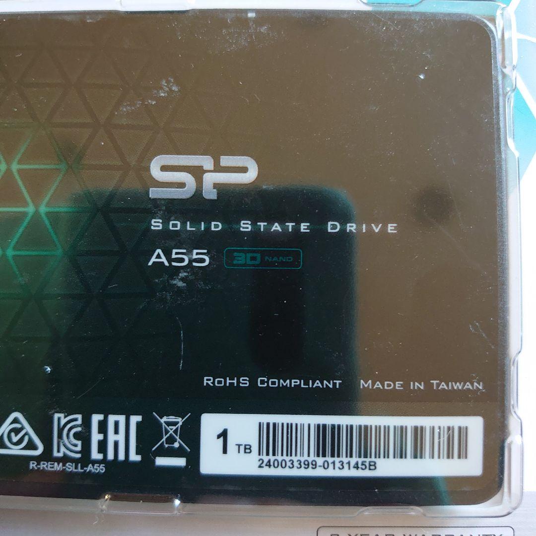 SP A55 1TB SSD 2.5インチ SATA III　未開封