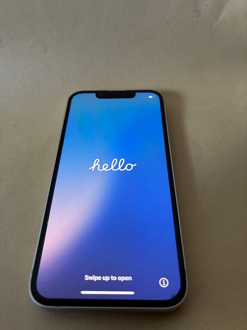 Apple iPhone 13 miniホワイト 本体 箱、充電ケーブル付き