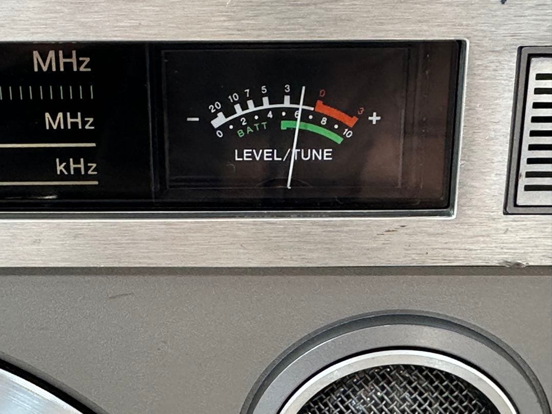 昭和の名機SONY ラジカセ　CF-1980V レア ラジオカセット 動作品