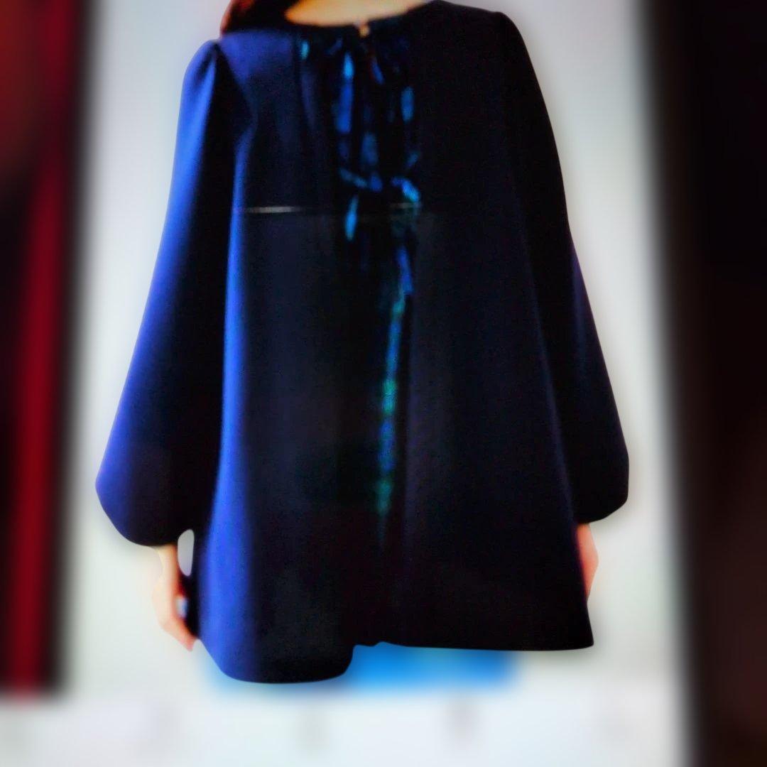 お値下げしました〜ローズティアラ　大きいサイズチェック切替プルオーバー