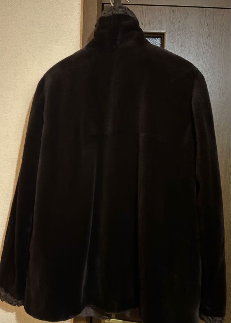 とこ　美品　SAGA MINK(サガミンク)コート　リバーシブル