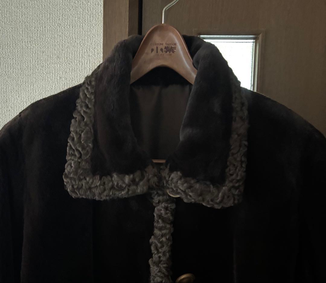 とこ　美品　SAGA MINK(サガミンク)コート　リバーシブル