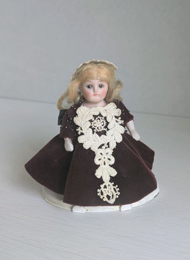 ミニョネット　ドイツ　アンティーク　ビスクドール