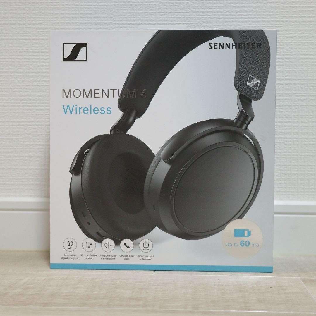 Sennheiser Momentum 4 ワイヤレスヘッドホン　BLACK