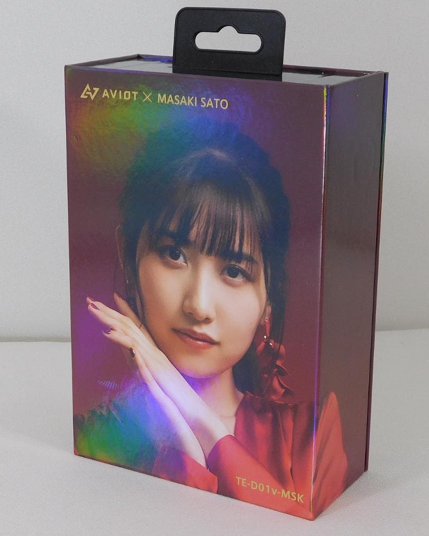 AVIOT×佐藤優樹コラボモデル 完全ワイヤレスイヤホン TE-D01v-MSK