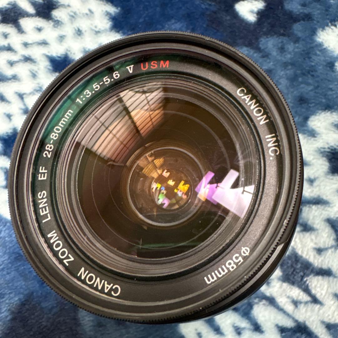 Canon EOS Kiss III 一眼レフダブルズームレンズセット　中古