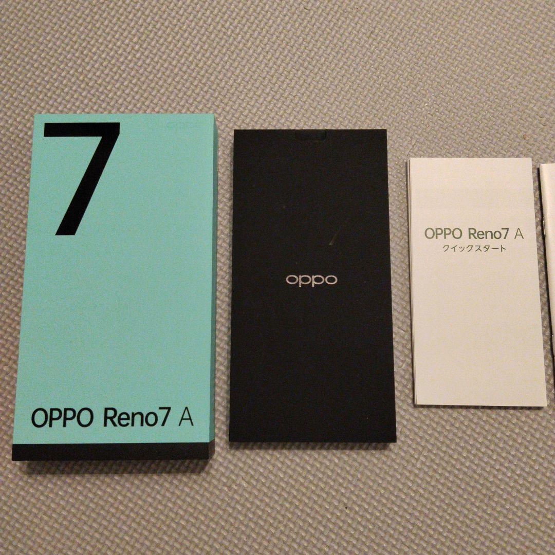 OPPO Reno7 A　ドリームブルー　Y!mobile