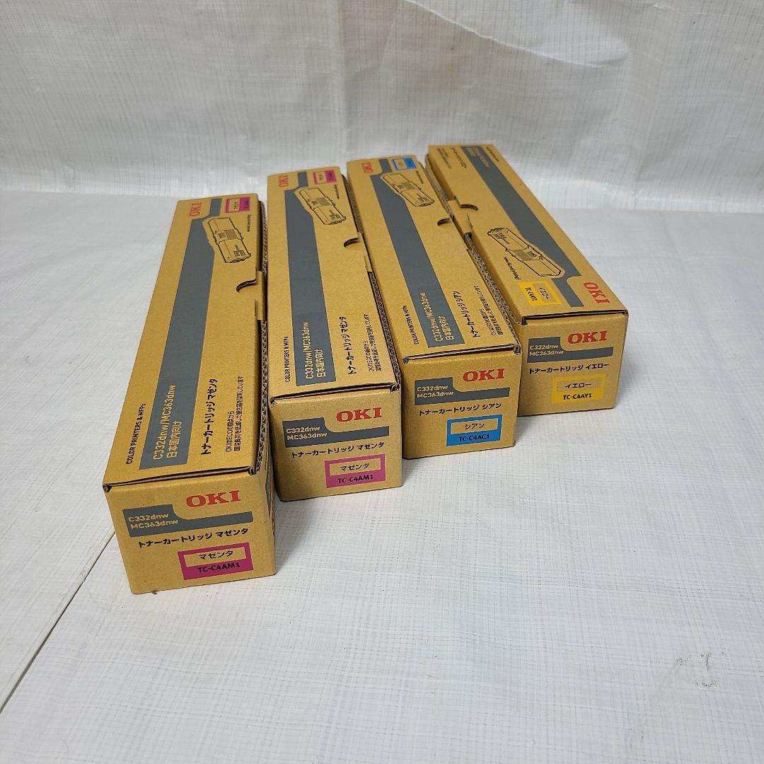 OKI TC-C4AY1　沖電気工業　4本セット