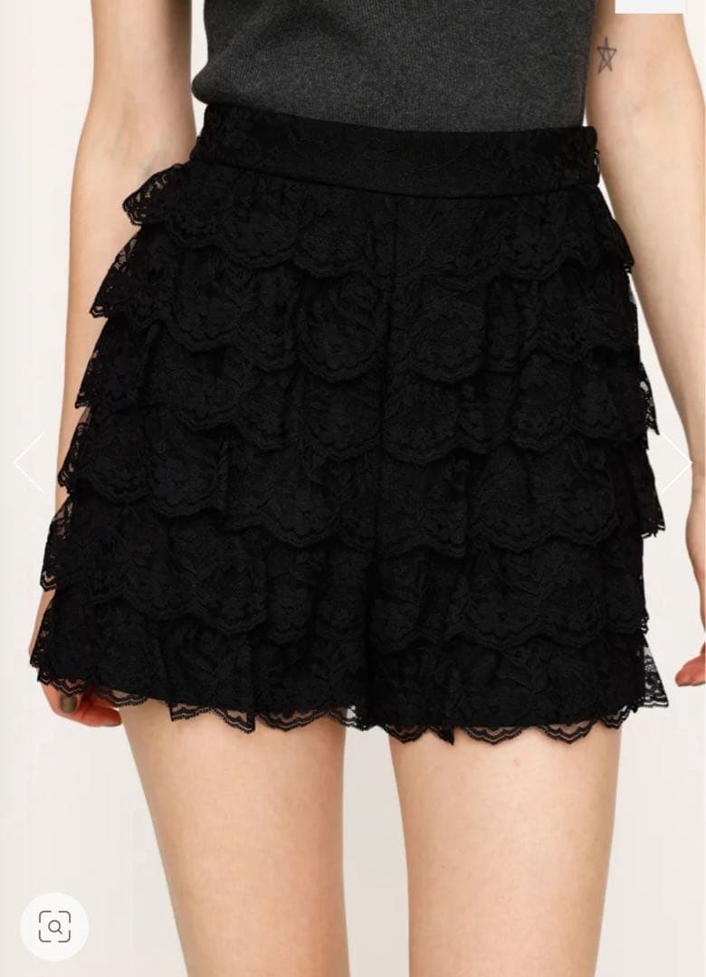 SLY FRILL LACE ショートパンツ