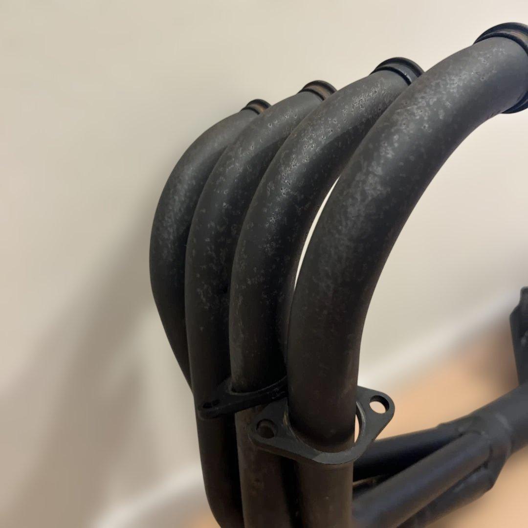 バリオス2 M-TEC中京　ショート菅　ガスケット付き　※サイレンサー凹みあり