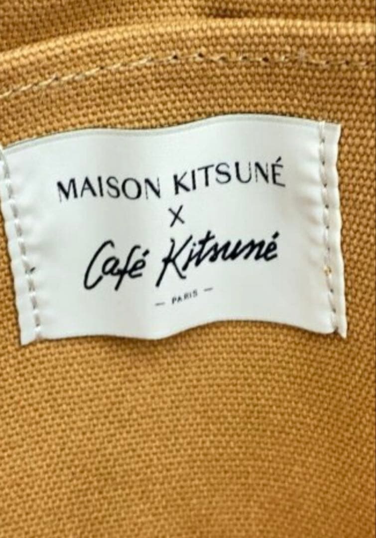 Maison Kitsune 2WAY トート&ショルダーバッグ