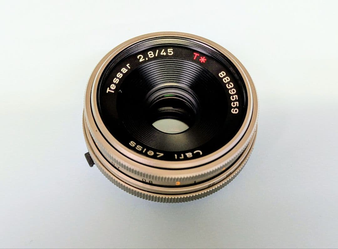 コンタックス Tessar 2.8/45 レンズ100周年モデル