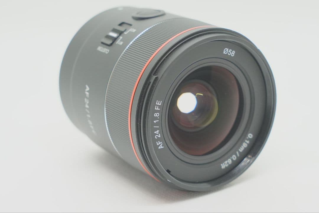 SAMYANG AF 24/1.8 FE 単焦点レンズ 58mmフィルター径