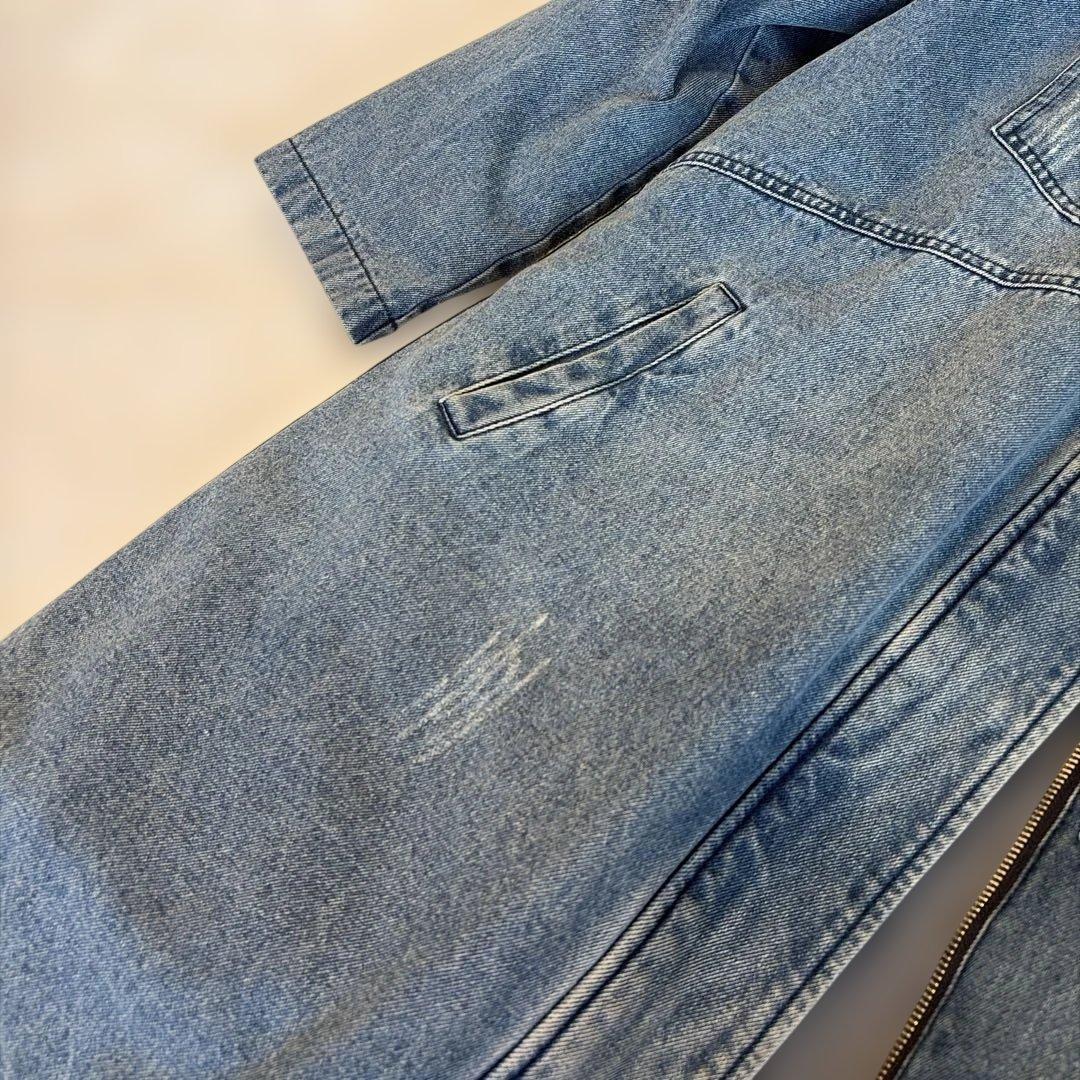 SCOT CLUB スコットクラブ　ボアライナー付きデニムコート　モッズコート