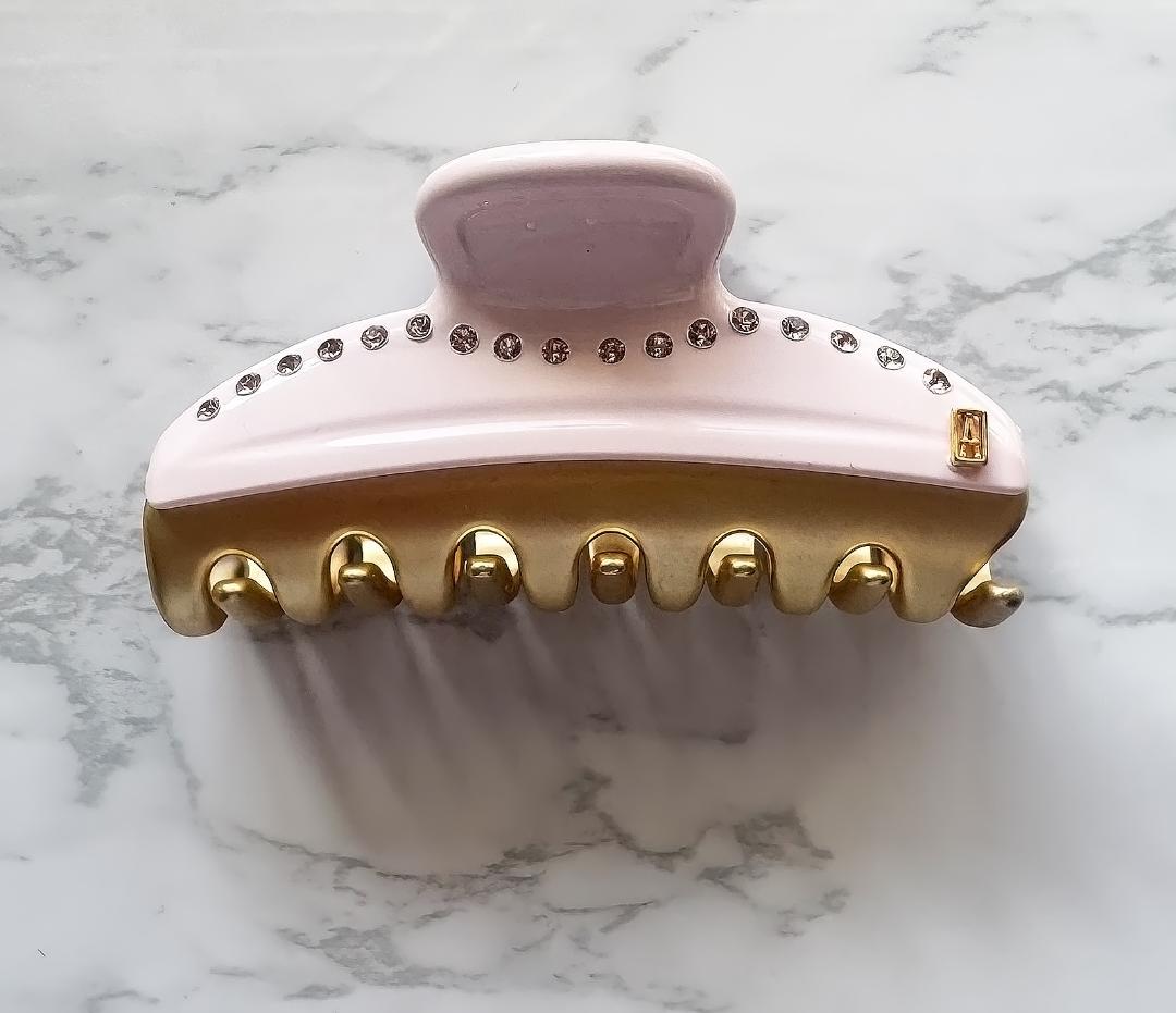★美品★ アレクサンドルドゥパリ　ヘアクリップ　ピンク