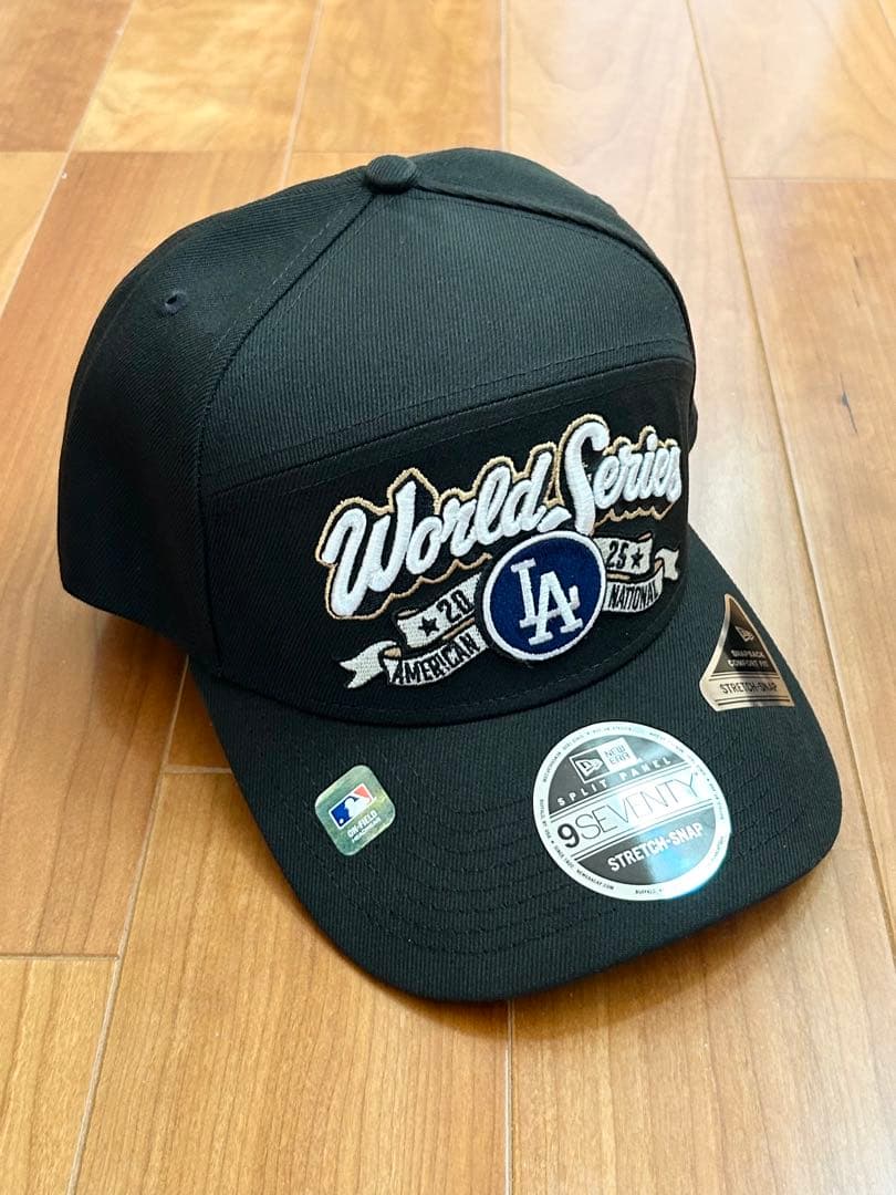 新品 ドジャース リーグ優勝 ロッカールームニューエラ9SEVENTYキャップ
