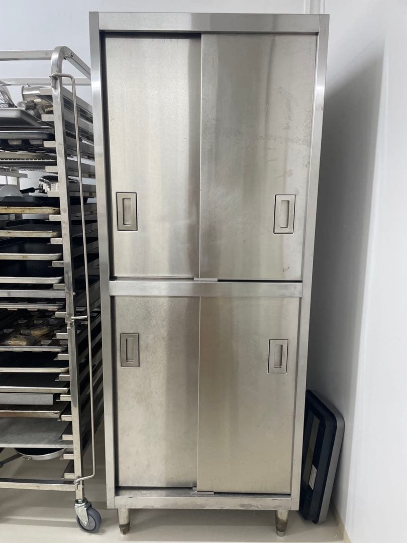 値下げ【美品】食器棚 幅700×奥行750×高さ1750 飲食店 店舗 厨房