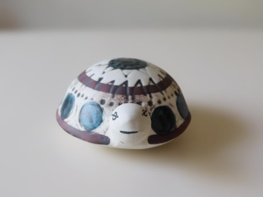 と*く様 希少 ビンテージ リサラーソン 11cm カメ グスタフスベリ 北欧