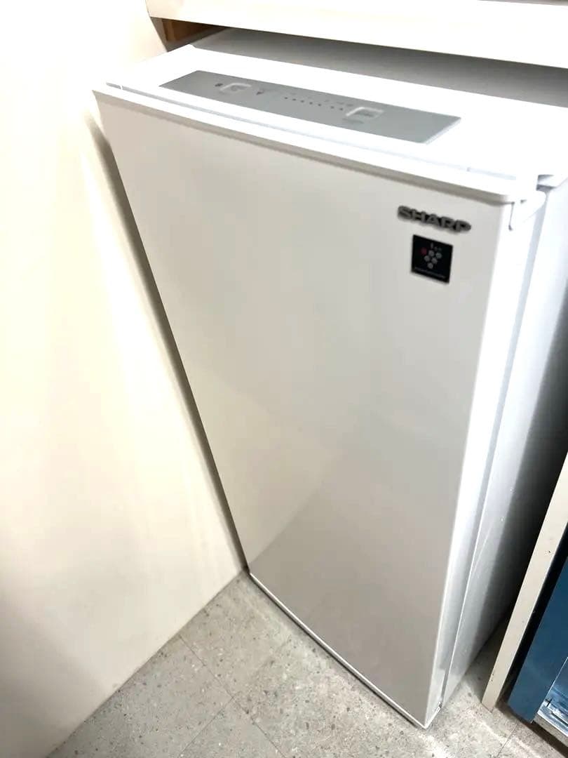 シャープ　冷凍庫　 小型　FJ-HF13H-W ロング保証付き