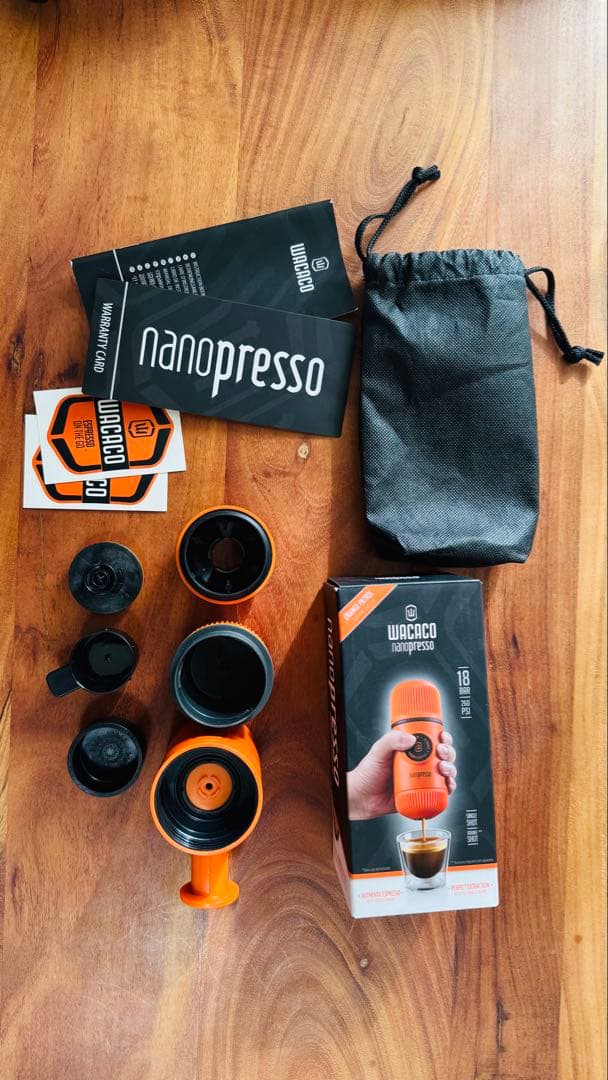 ※発送は1/9以降※ nanopresso ポータブルエスプレッソマシン