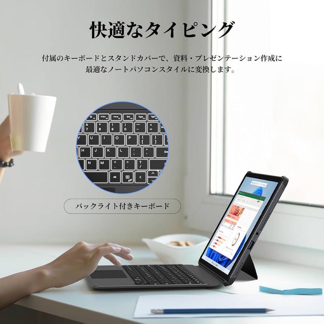 2in1 タブレット PC10.1型 第8世代Core m3 12GB メモリー