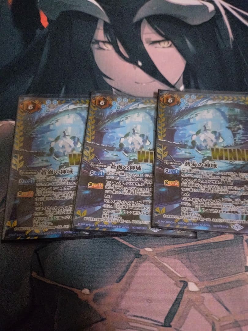 蒼海の神域　winner 3枚