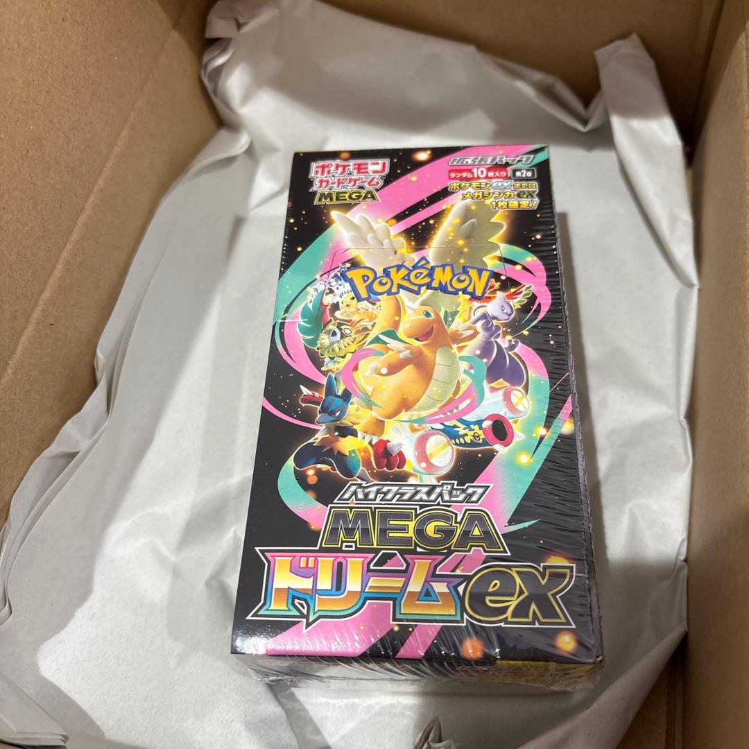 【シュリンク有】ポケモンカードゲーム MEGA ドリーム ex 1box