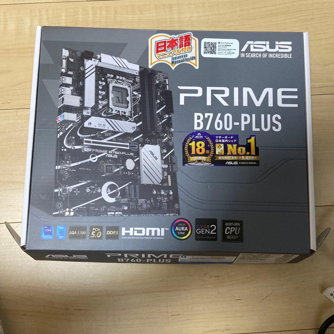 ASUS PRIME B760-PLUS マザーボード