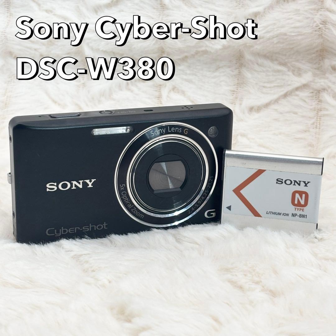 Sony Cyber-Shot DSC-W380 ブラック