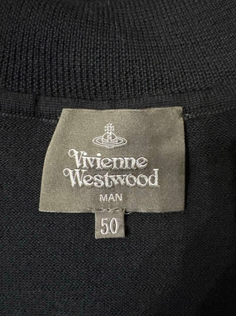 Vivienne Westwood MAN 黒のタートルネックセーター